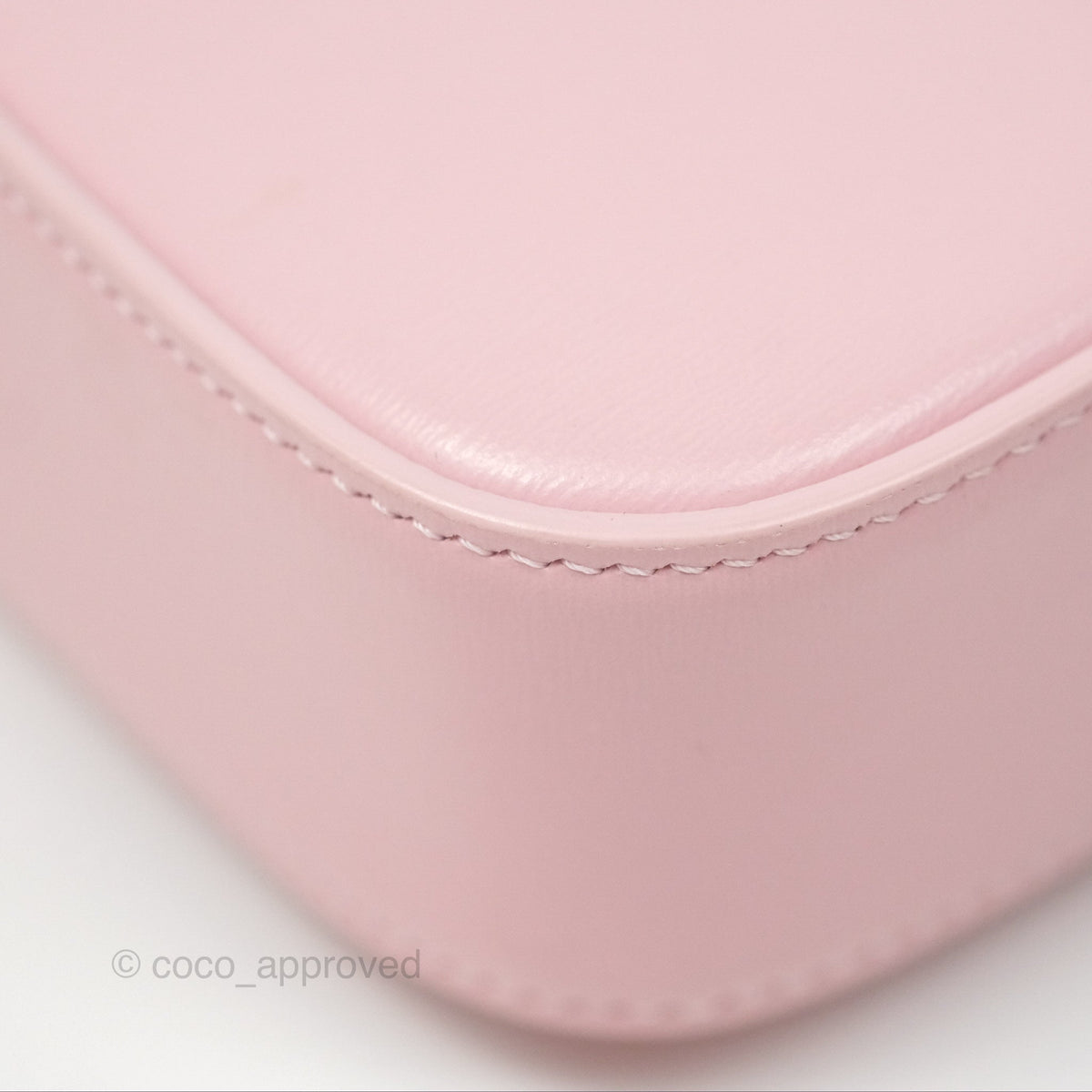 Celine Mini Triomphe Shiny Calfskin Pink
