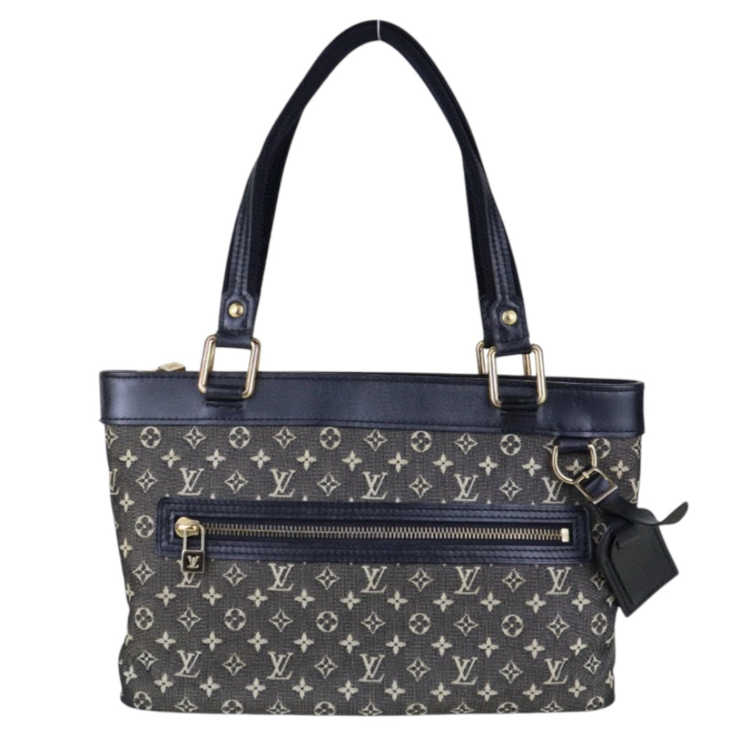 Very Good ( Rank A)｜ LV Monogram Denim Tote Bag Blue｜H24021208