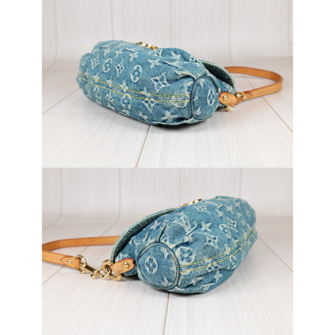 Rank AB ｜  LV Monogram Denim  Shoulder Bag  ｜S24080504