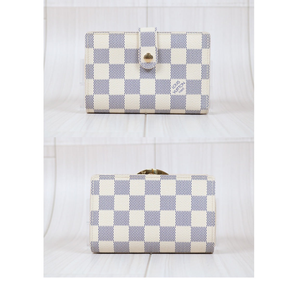 Rank AB｜  LV Damier Azur Wallet ｜S24041102