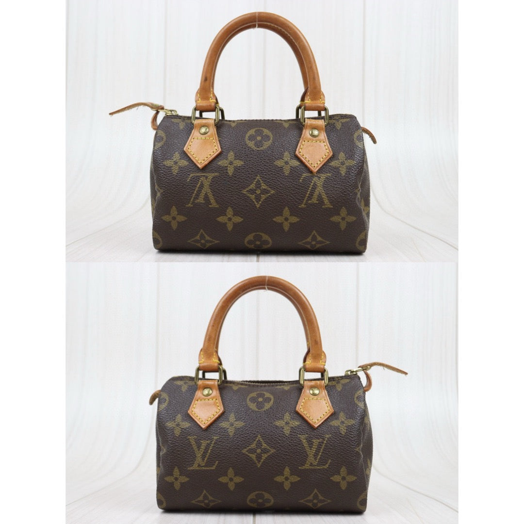 Good ( Rank AB)｜ LV Monogram Mini Speedy Handbag With Shoulderstrap｜25031302