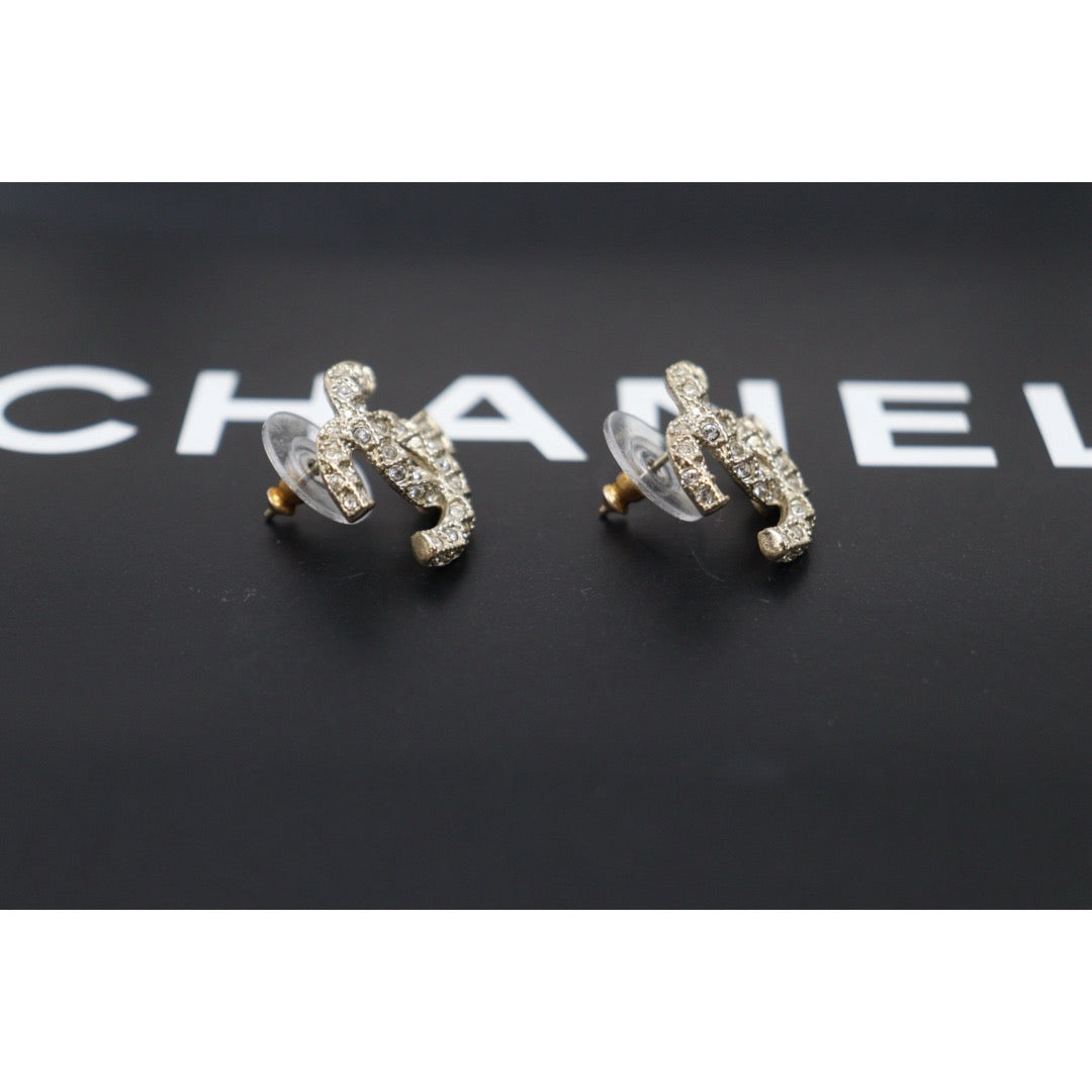 Very Good ( Rank A) ｜CHANEL 20K COCO Mark Diamond Earrings ｜V25052511