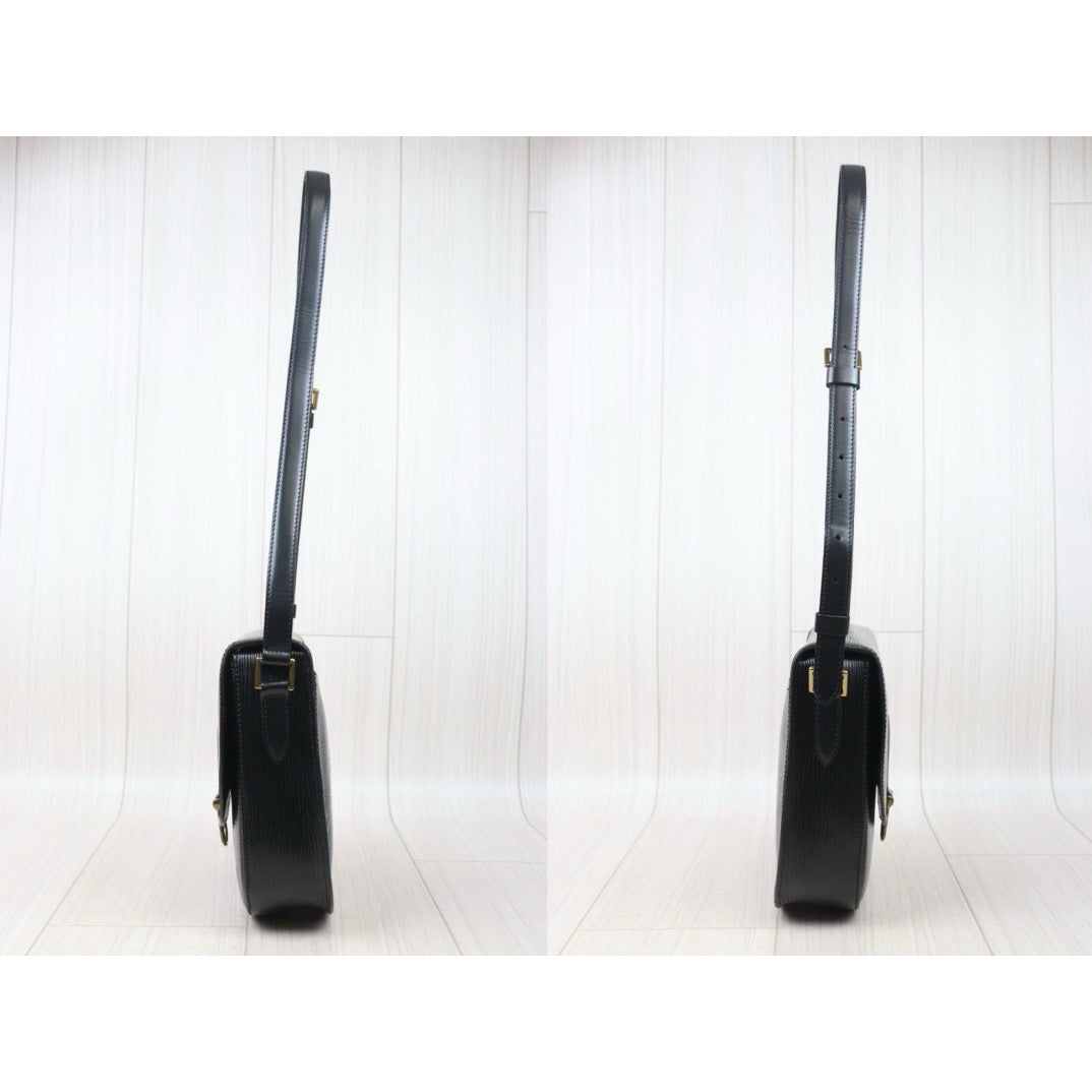 Very Good ( Rank A)｜LV Epi Saint-Cloud GM Shoulder Bag Black｜24100411