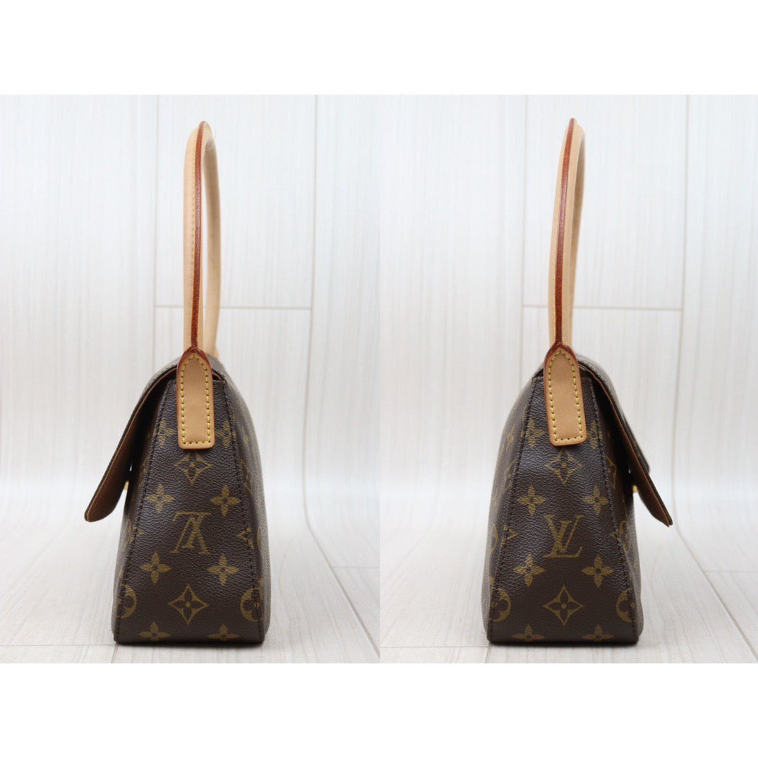 Rank AB ｜ LV Monogram Looping Mini Shoulder Bag ｜24061202