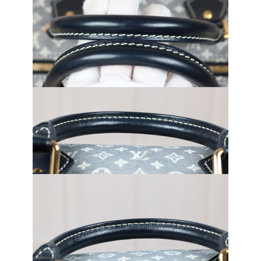 Very Good ( Rank A)｜ LV Denim Monogram Speedy 30 Hand Bag Shoulder Bag｜S24100703