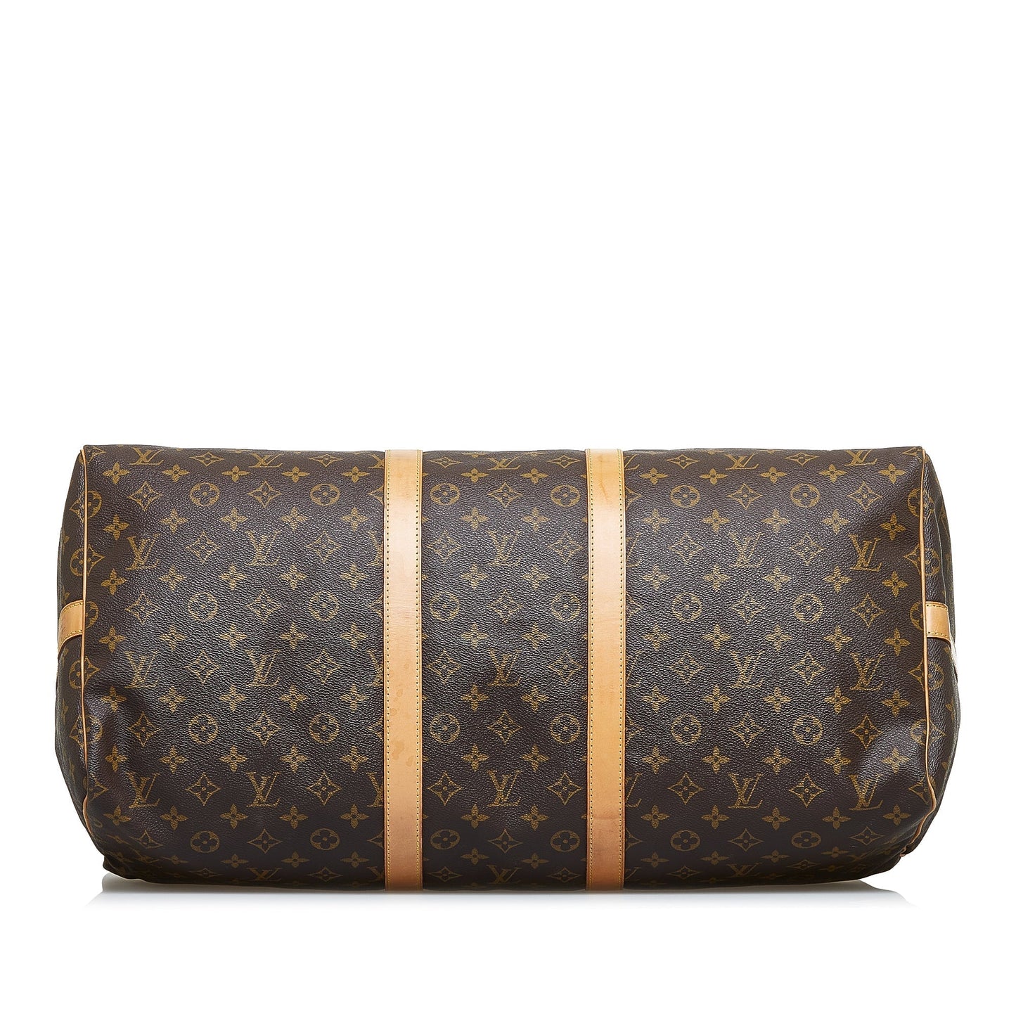 LOUIS VUITTON Monogram Keepall Bandouliere 55 Travel Bag
