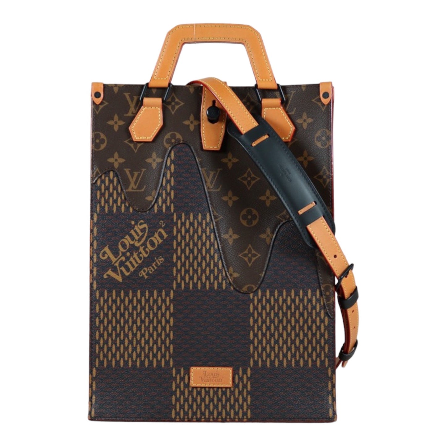 Rank A ｜ LV Monogram Nigo Series Sac Pra MINI Tote Bag Shoulder Bag｜S24050801