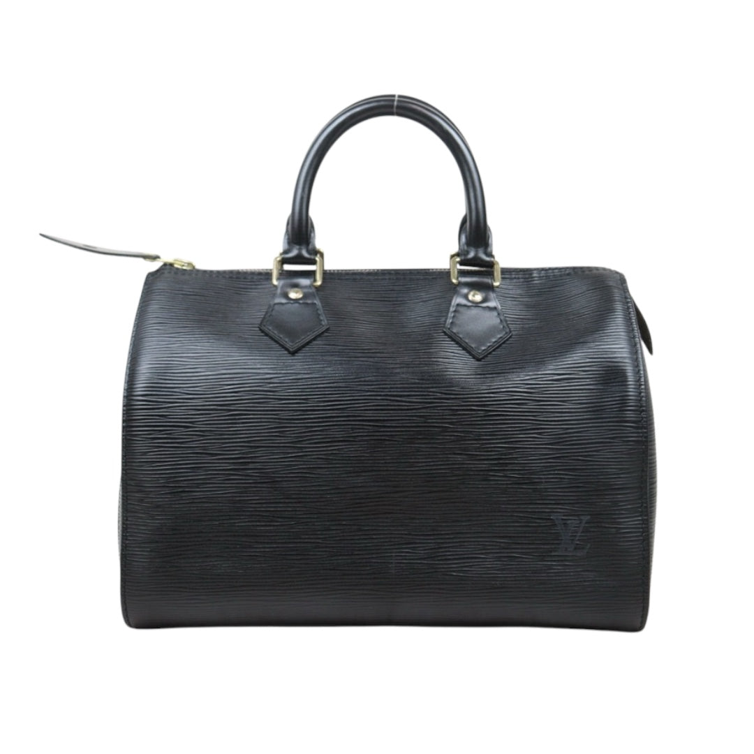Good ( Rank AB)｜ LV Epi Speedy 25 Hand Bag Black｜25031703