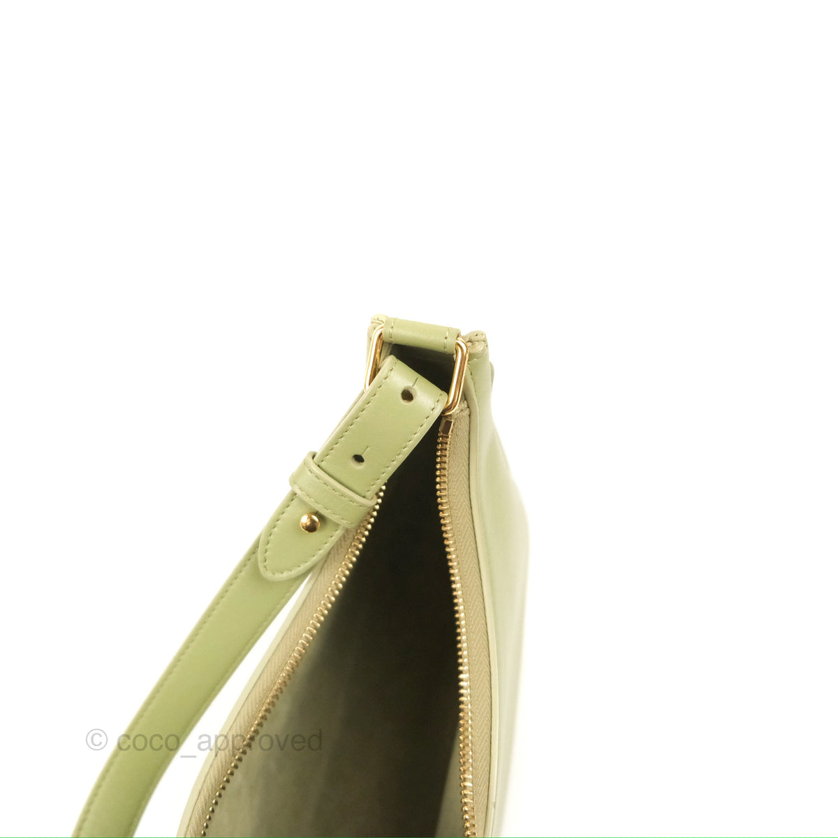 Celine Ava Bag Avocado Green Calfskin