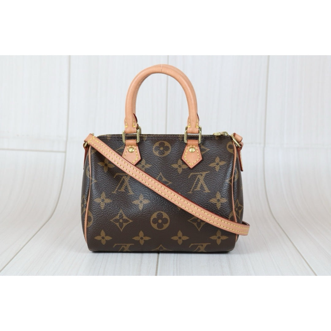 Very Good ( Rank A)｜LV Monogram Nano Speedy  Shoulder Bag｜S24091501