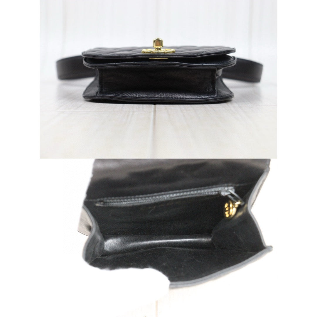 Rank A ｜ CHANEL  Matrasse Lambskin Waist Bag ｜P25051609