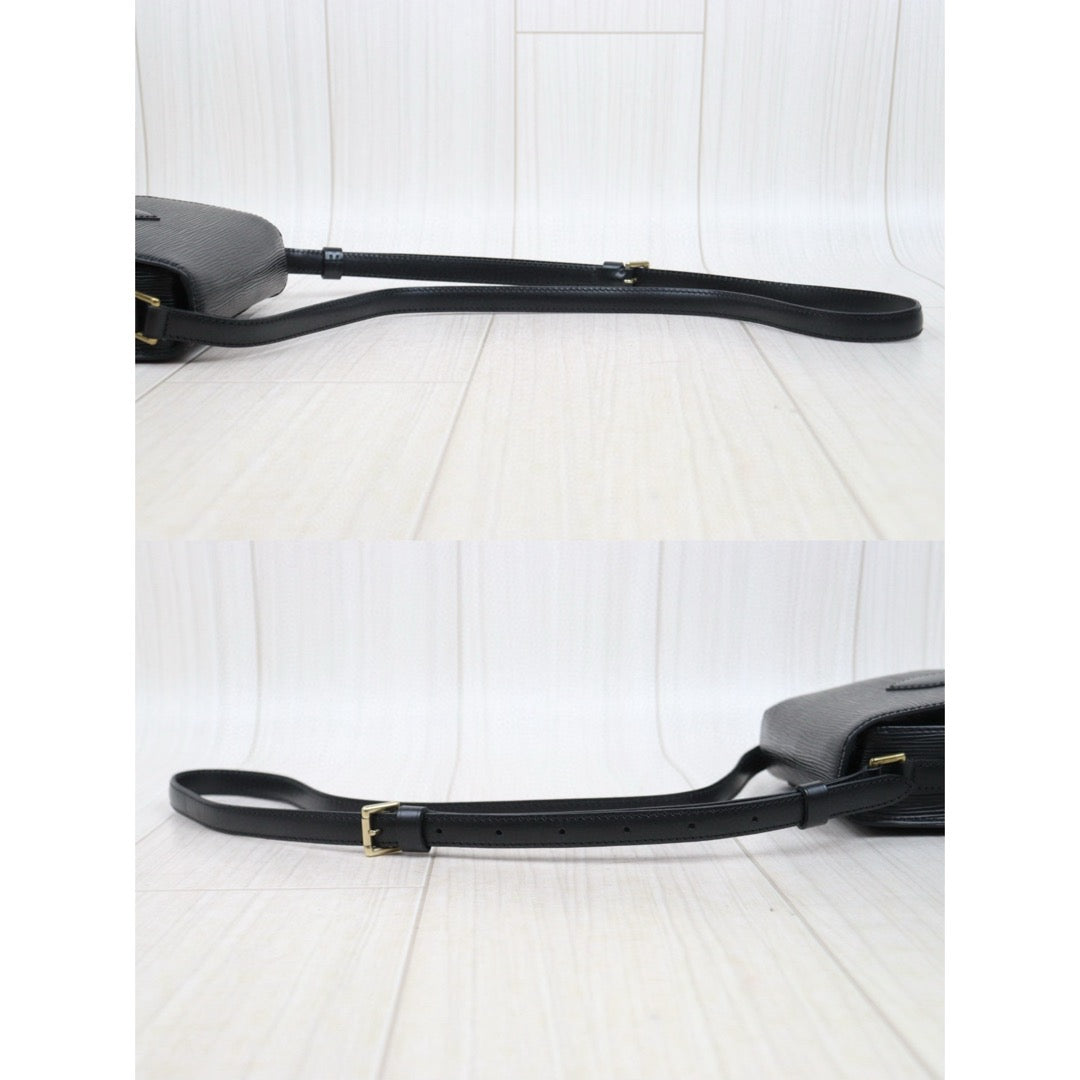 Good ( Rank AB)｜LV Epi Saint-Cloud PM Shoulder Bag Black｜25042104