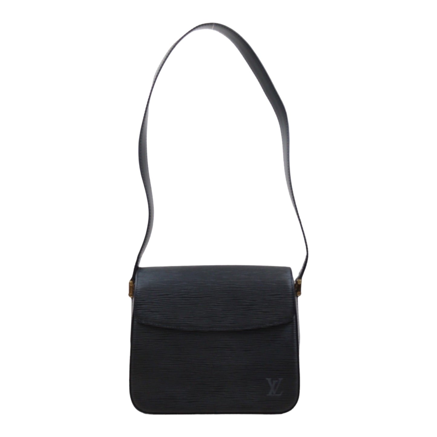 Rank A｜ LV Epi Shoulder Bag Black｜24040816