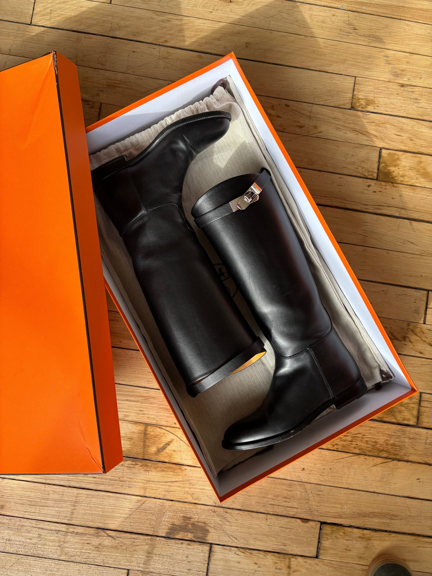 Hermes 'Jumping' Riding Boots - Women's 35.5