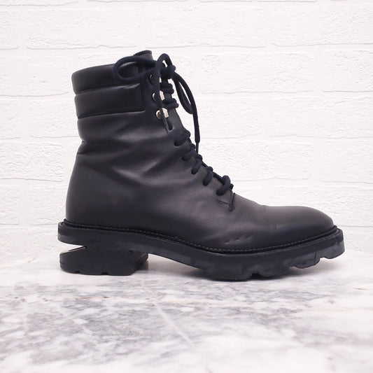 ALEXANDER WANG 'ANDY' HIKING BOOTS - SIZE 38