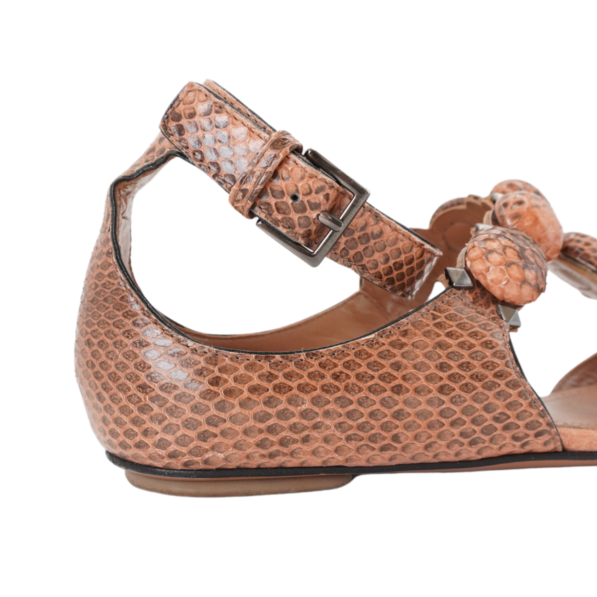 Alaia 'Bombe' T-Strap Sandals - Women's 37.5
