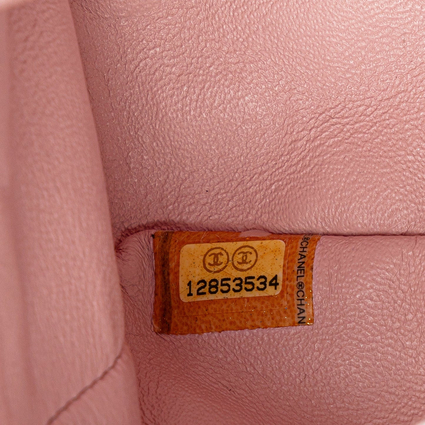 Pink Chanel Medium Classic Lambskin Double Flap Shoulder Bag