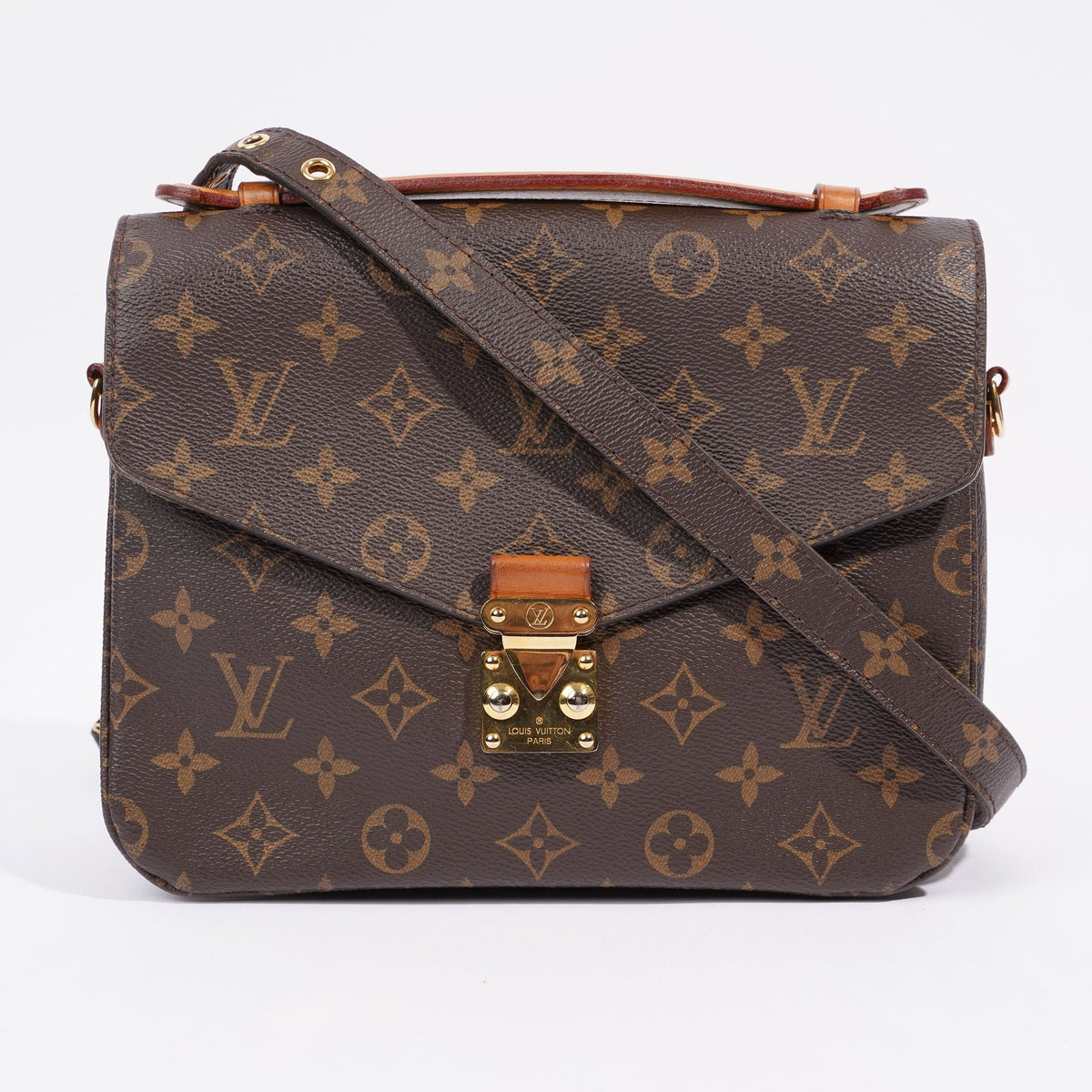 Louis Vuitton Pochette Metis Monogram Coated Canvas