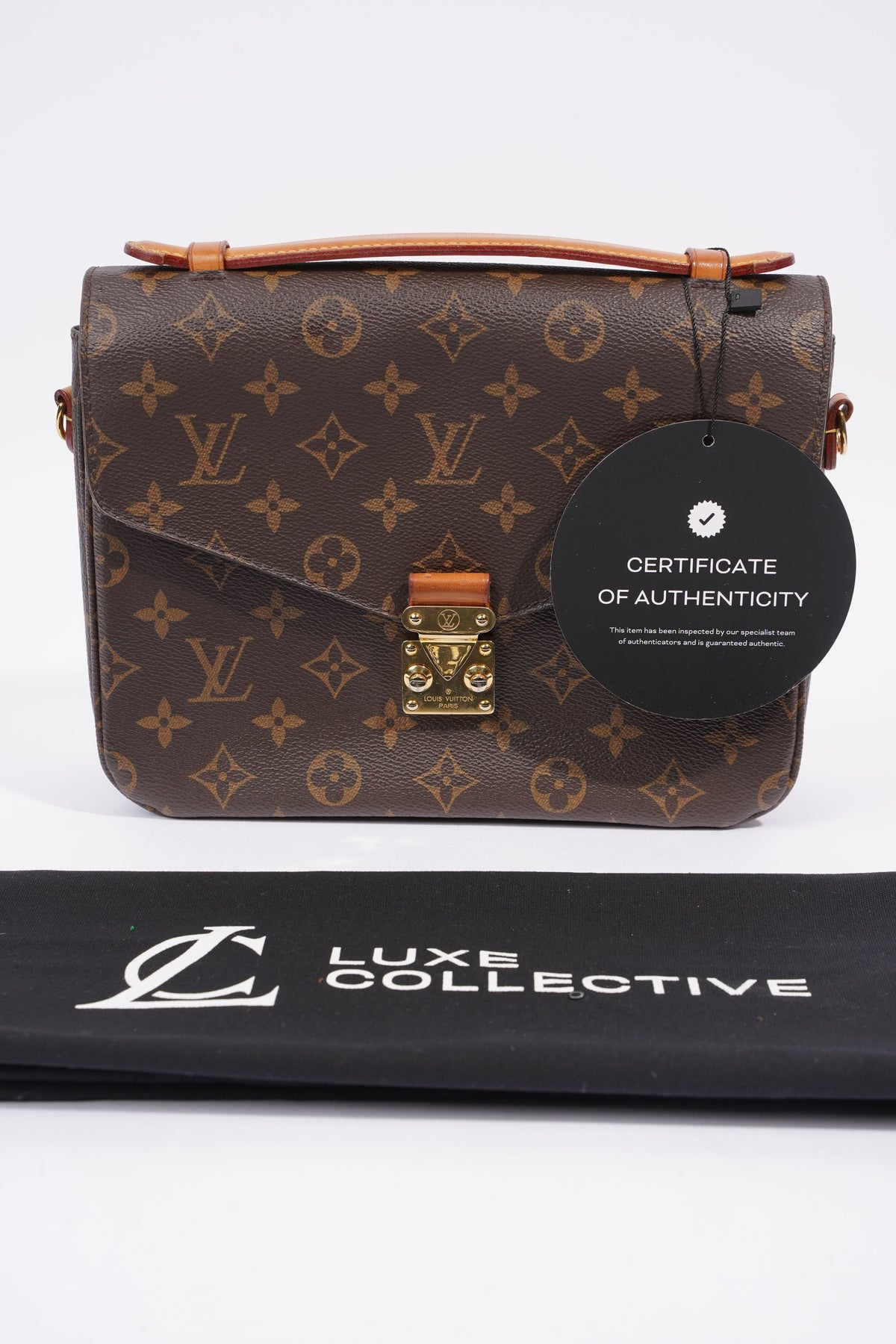 Louis Vuitton Pochette Metis Monogram Coated Canvas