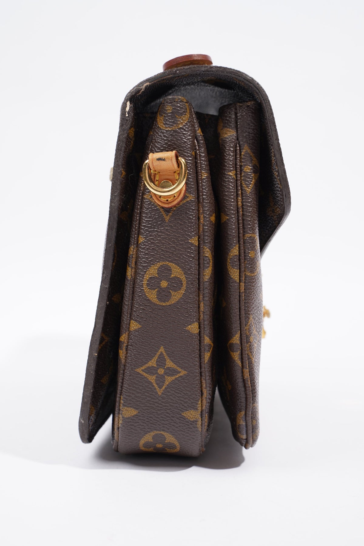 Louis Vuitton Pochette Metis Monogram Monogram Brown Coated Canvas