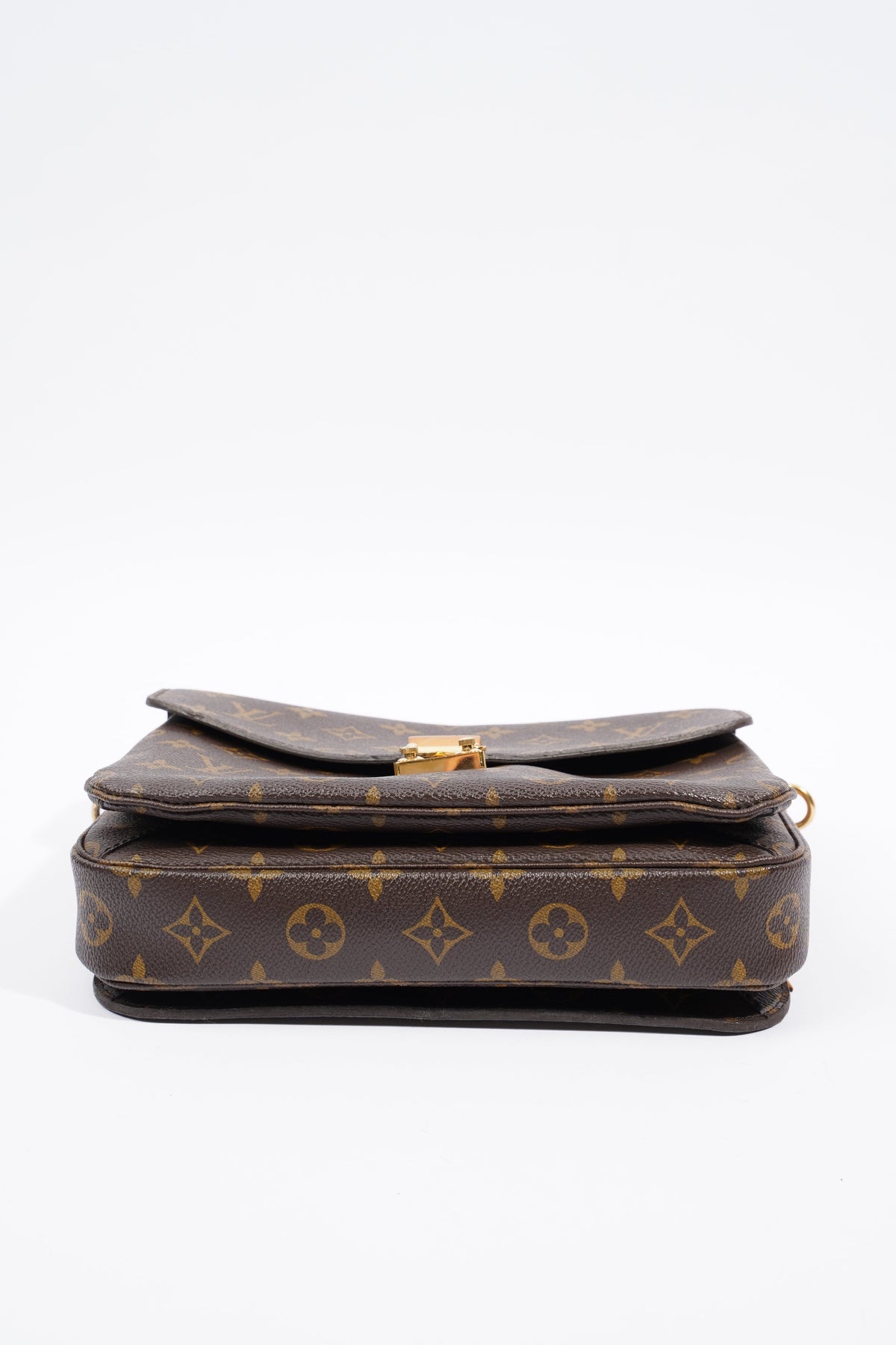 Louis Vuitton Pochette Metis Monogram Monogram Brown Coated Canvas