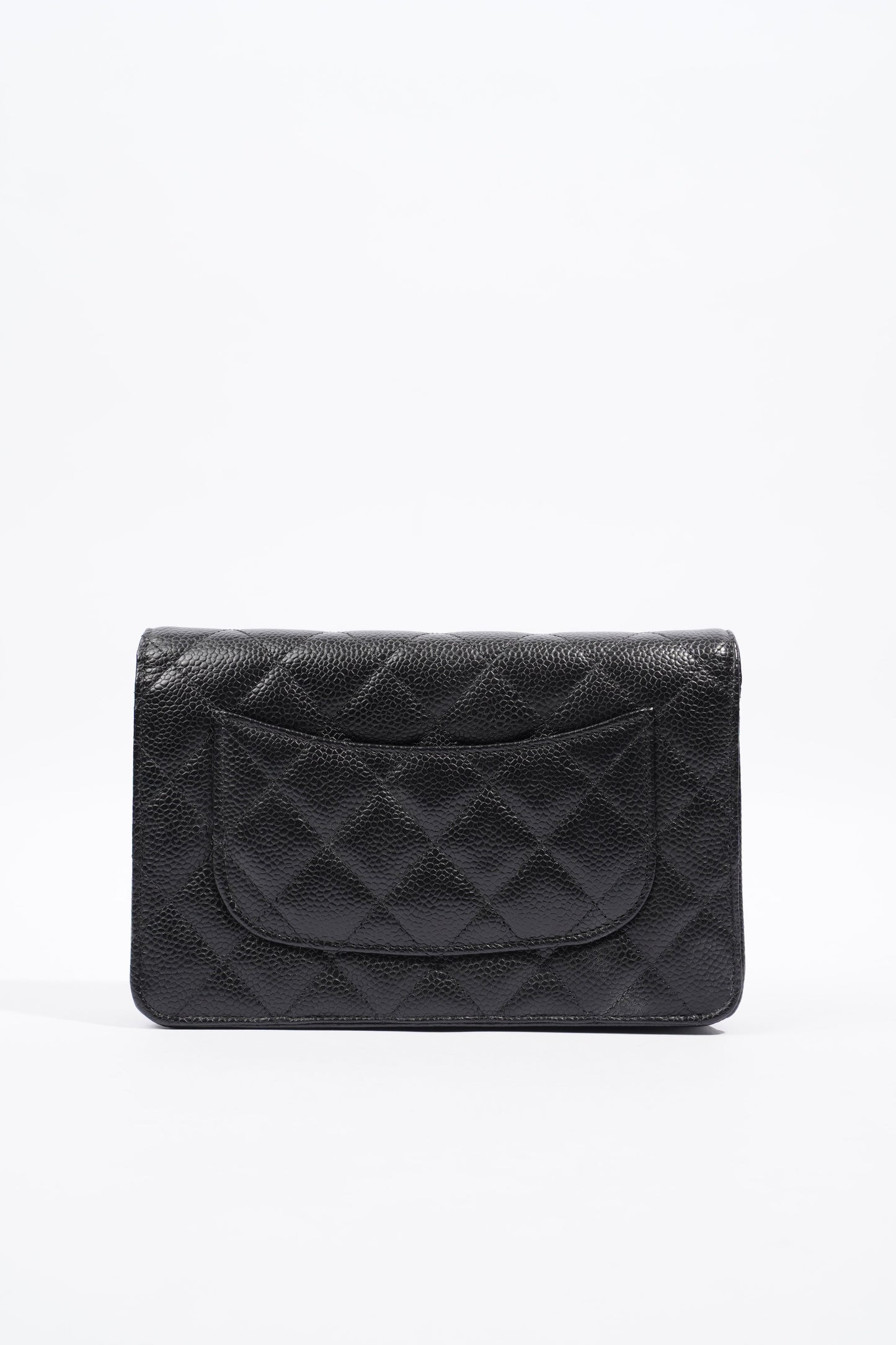 Chanel Wallet On Chain Black Caviar Leather