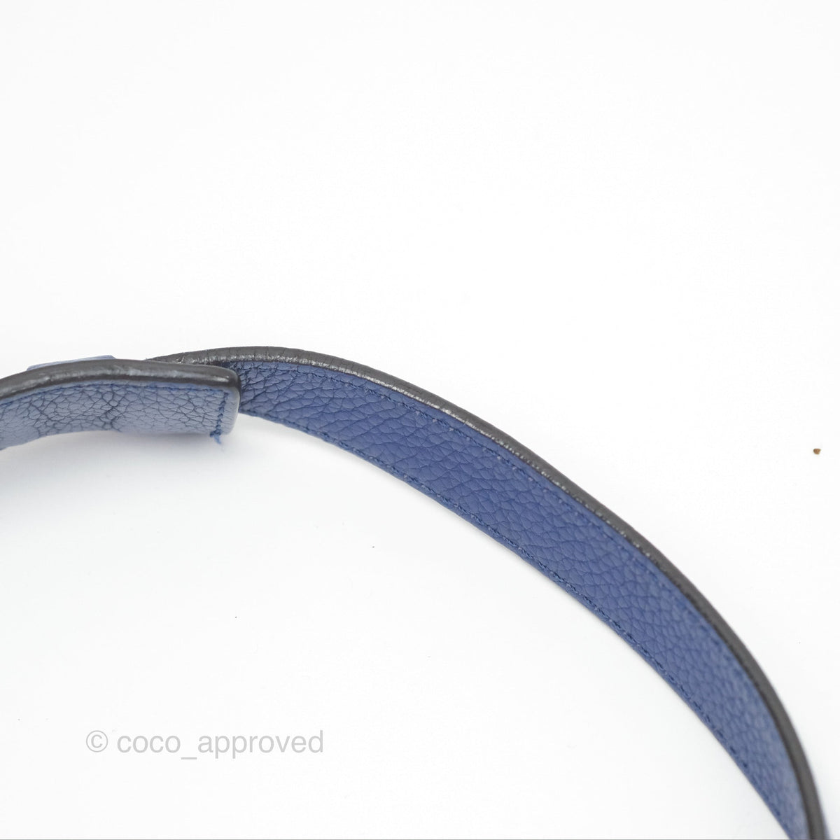Celine Small Sleek Trapeze Blue Calfskin