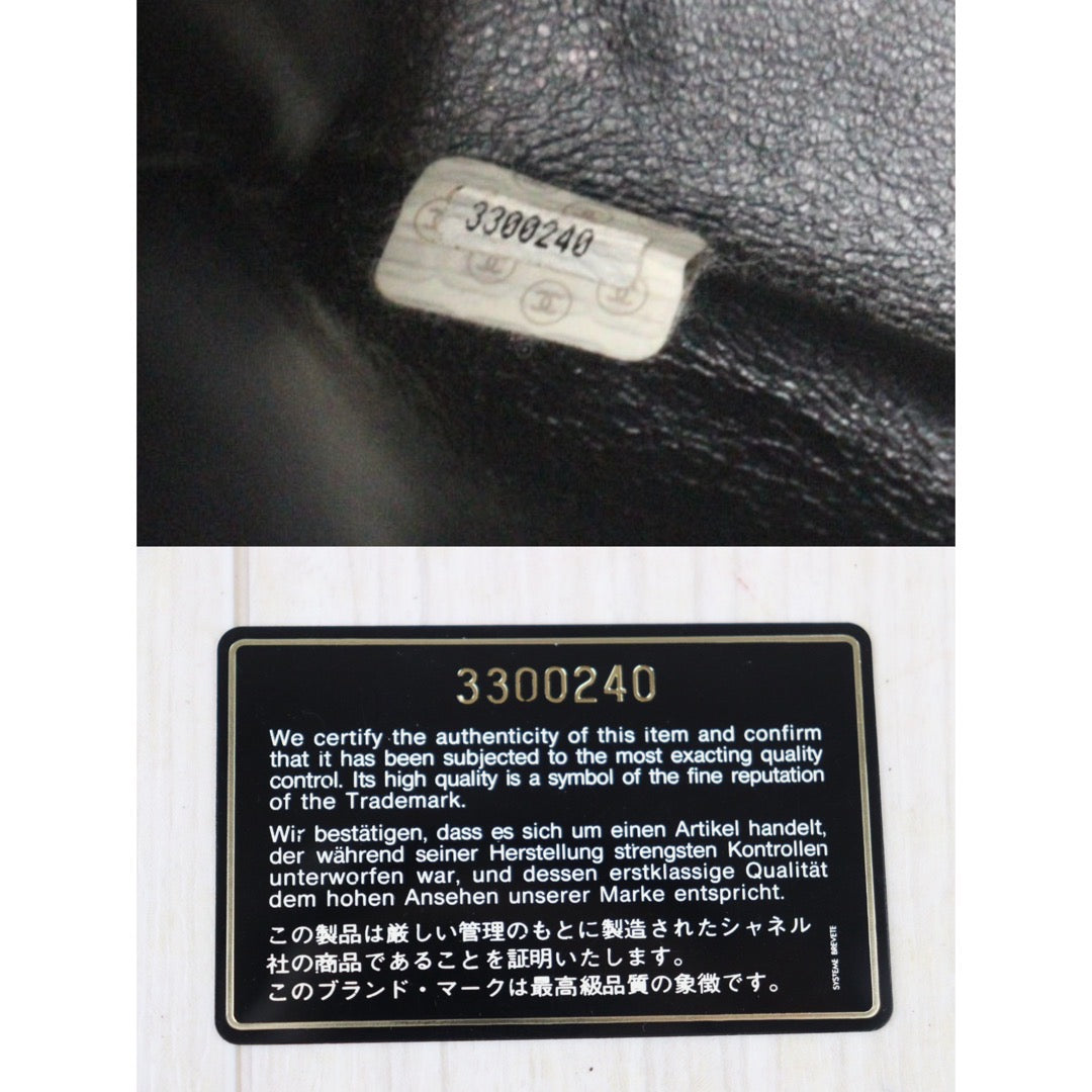 Good ( Rank AB)｜CHANEL Vintage Caviar Skin Black ShoulderBag｜P24071105