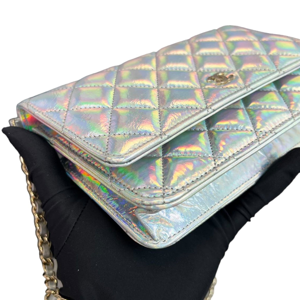 WOC Iridescent Holographic Silver SHW