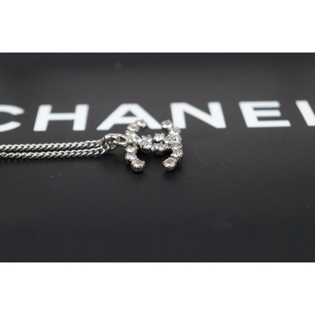 Very Good ( Rank A) ｜CHANEL COCO Mark Rhinestone  Necklace｜V25052509