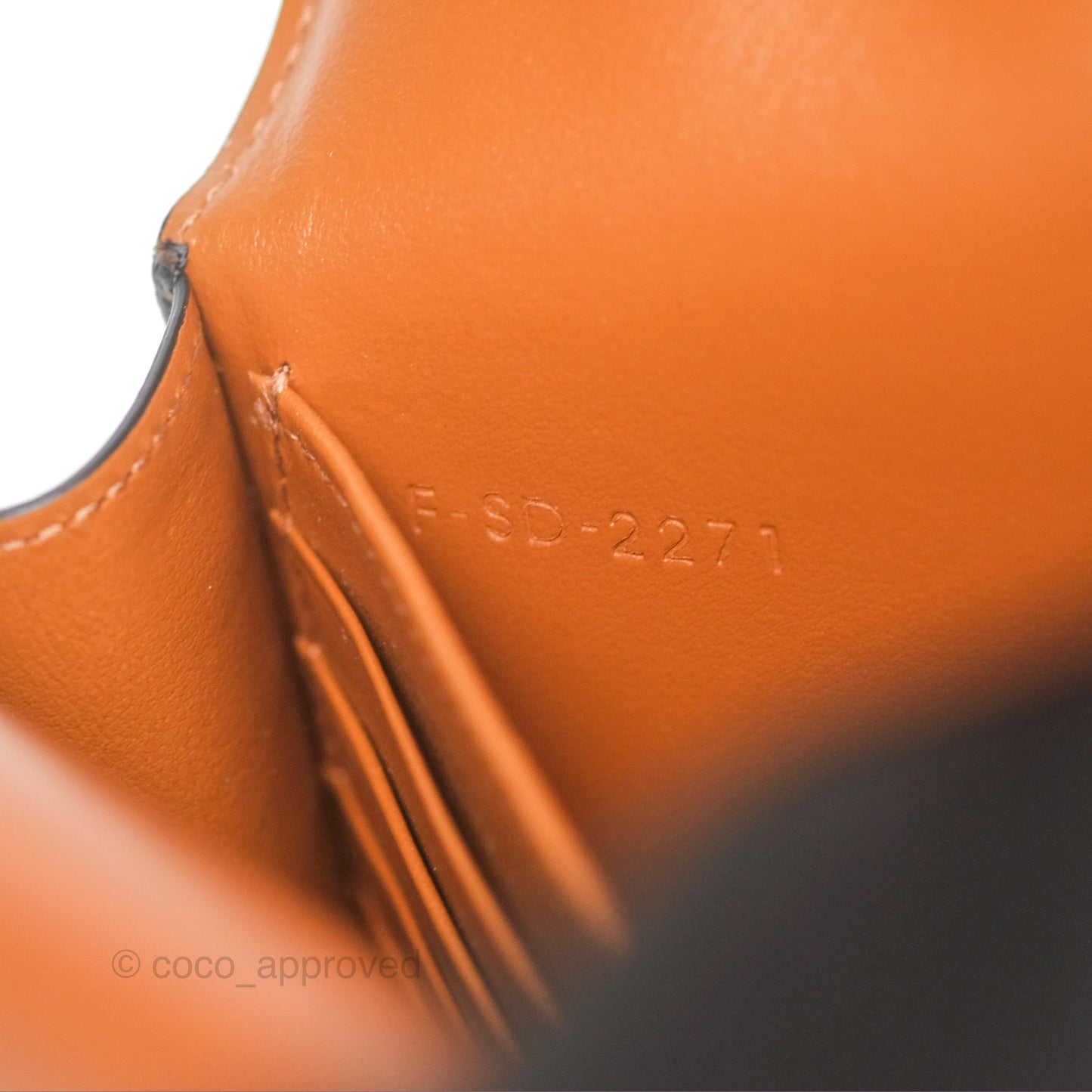 Celine Wallet On Strap Triomphe Canvas Tan Lambskin