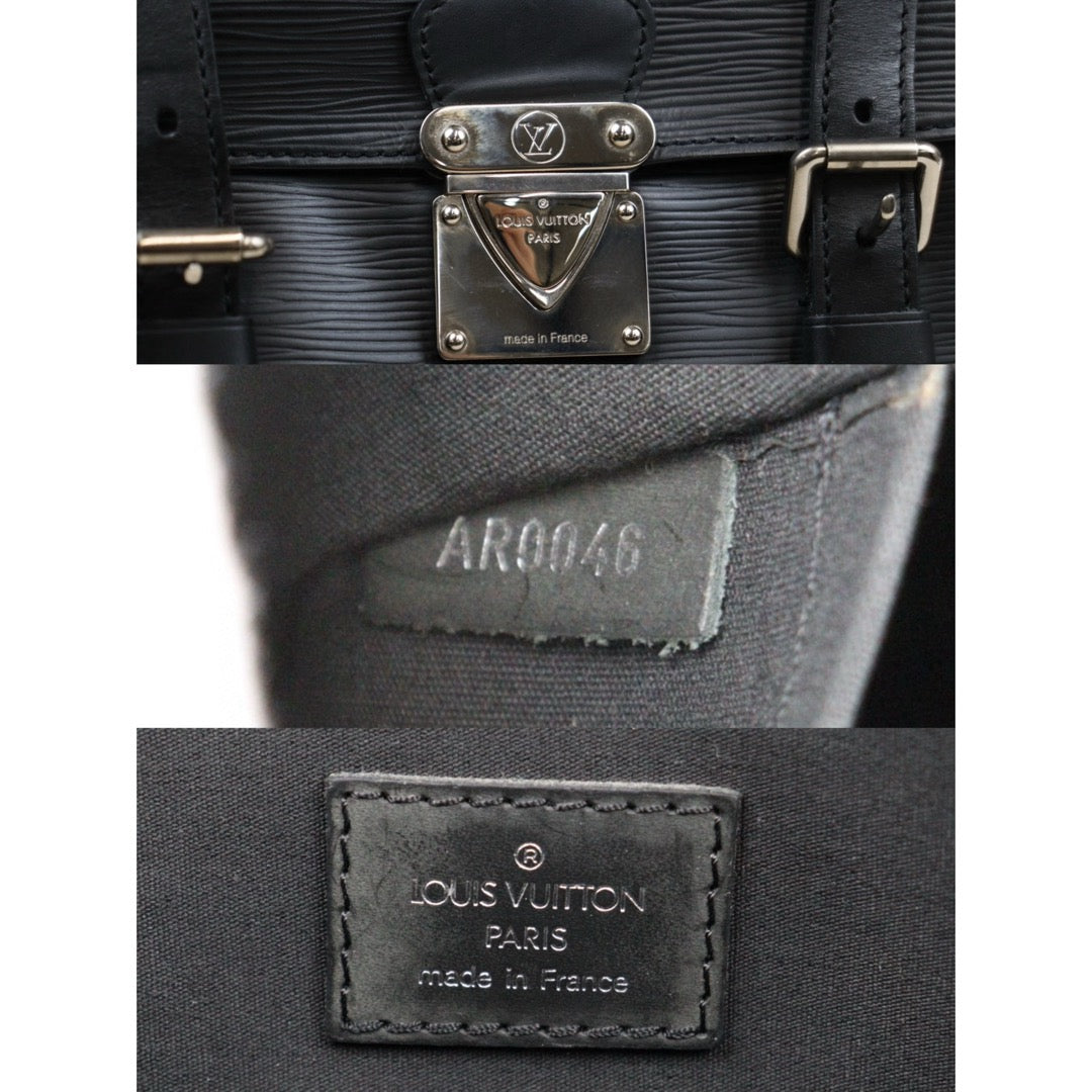 Good ( Rank AB)｜ LV Epi Leather Noir Segur MM  Tote Bag Black｜25031813
