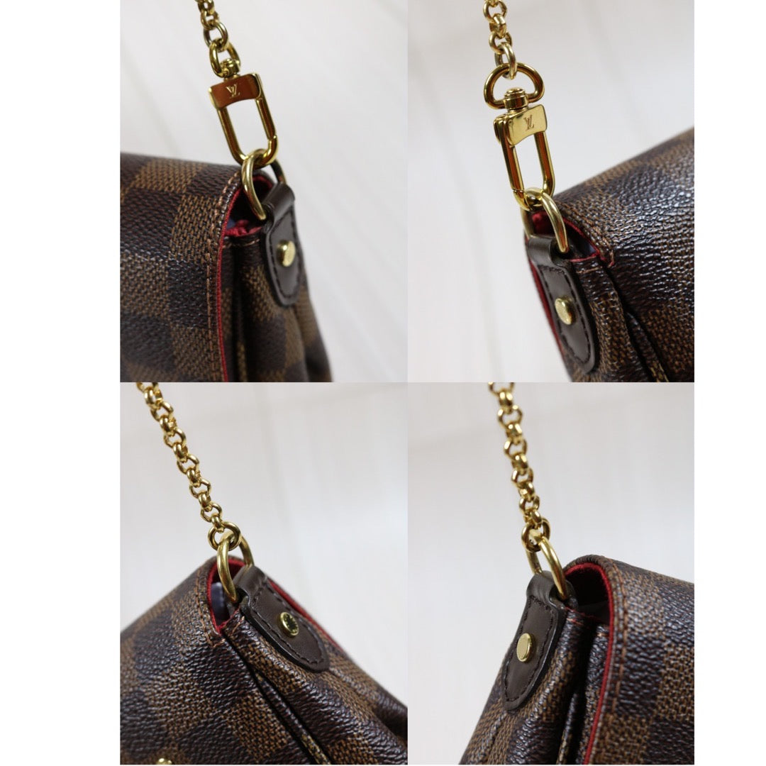 Rank A ｜ Louis Vuitton Damier  Favorite PM Shoulder Bag｜S24040202