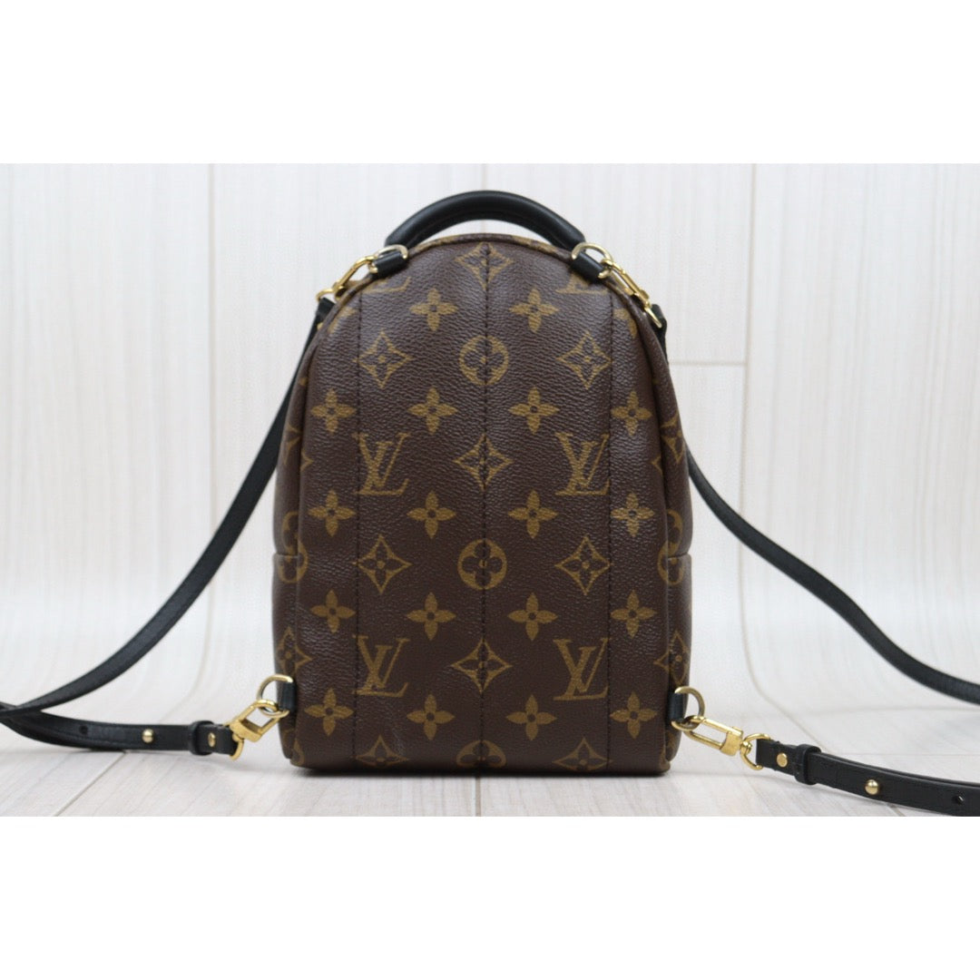 Very Good ( Rank A) ｜  LV Monogram Coated Canvas Mini Palm Springs Backpack｜S25033010