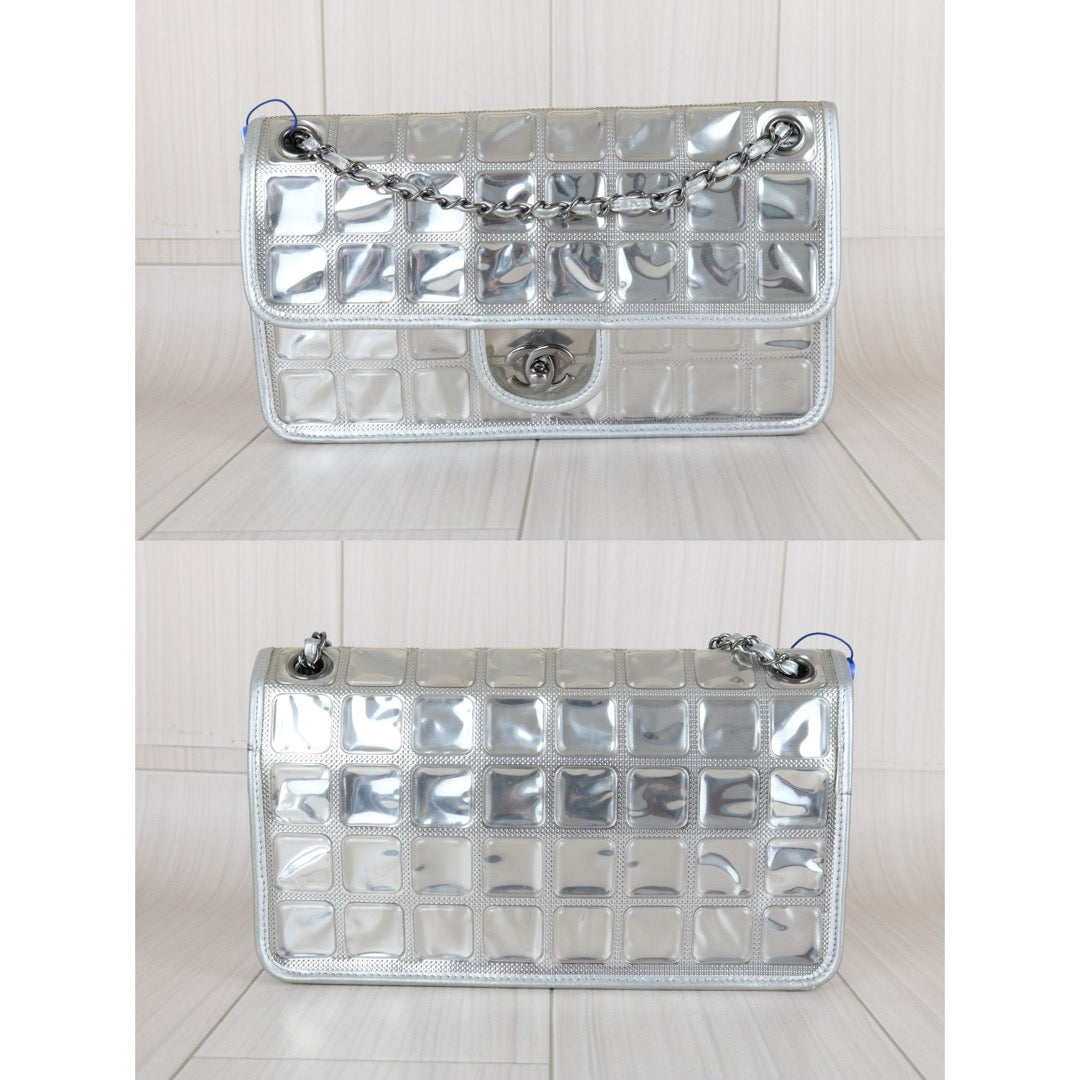 Good ( Rank AB)｜CHANEL Choclate Bar Ice Cubes Chain CF 30 Shoulder Bag Made In 2006～2008Year｜W25052001