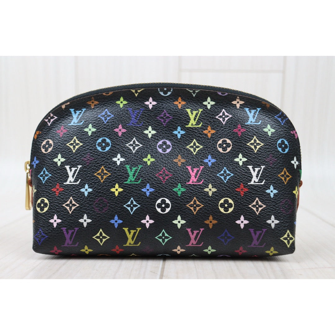 Good ( Rank AB)｜LV Monogram Multicolor PM Pochette Cosmetics｜V25012113