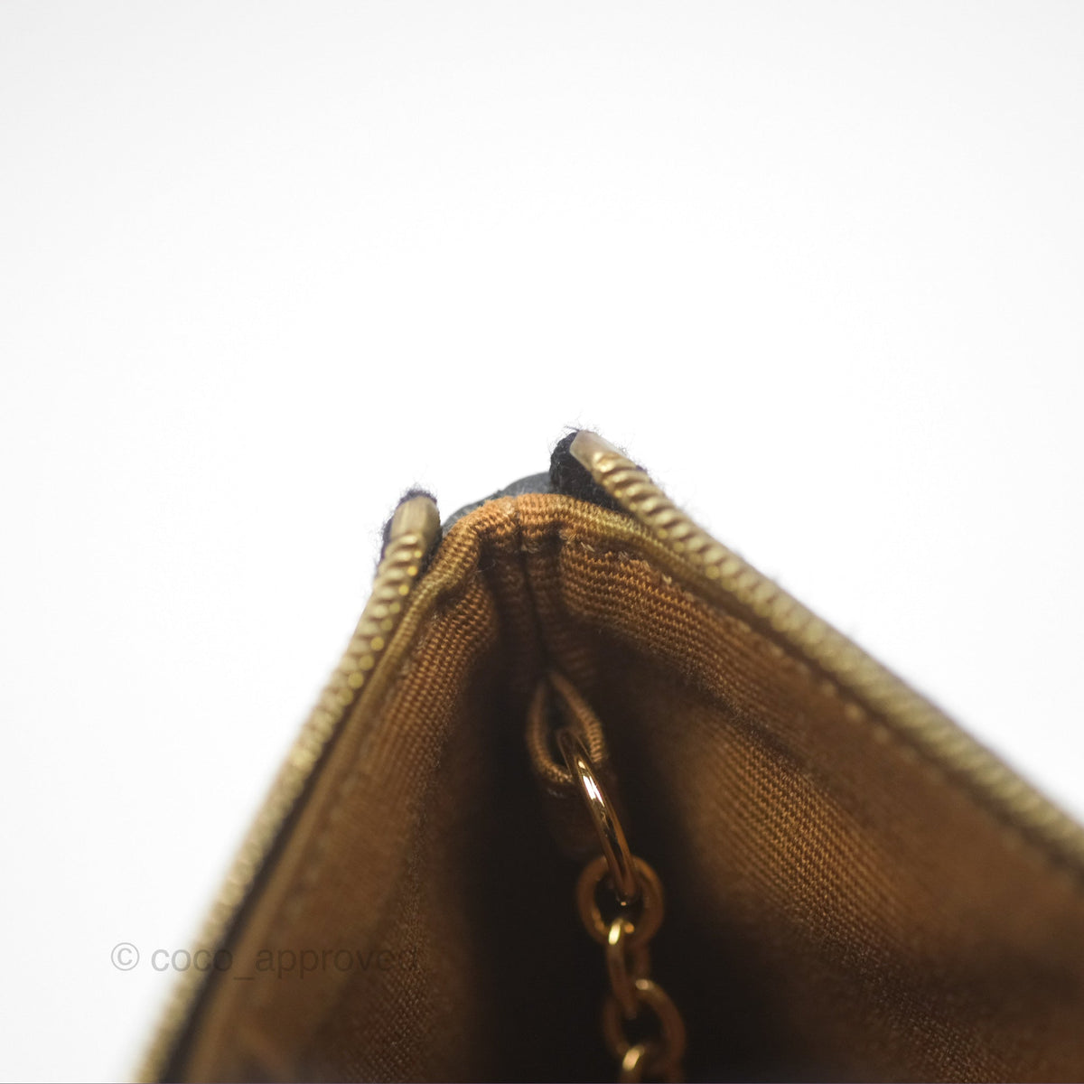 Celine Coin & Card Pouch Triomphe Canvas