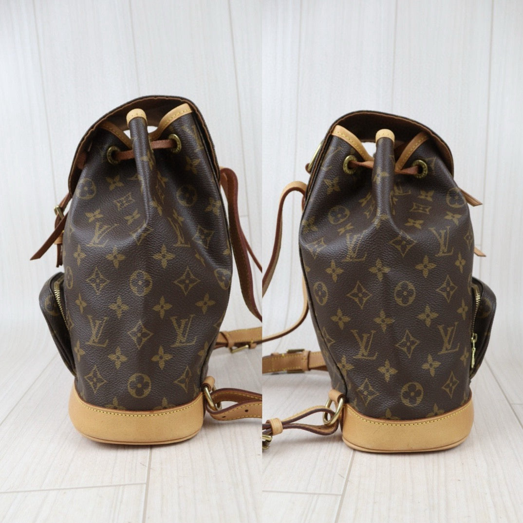 Rank AB｜ LV Monogram Montsouris MM Backpack｜24080515