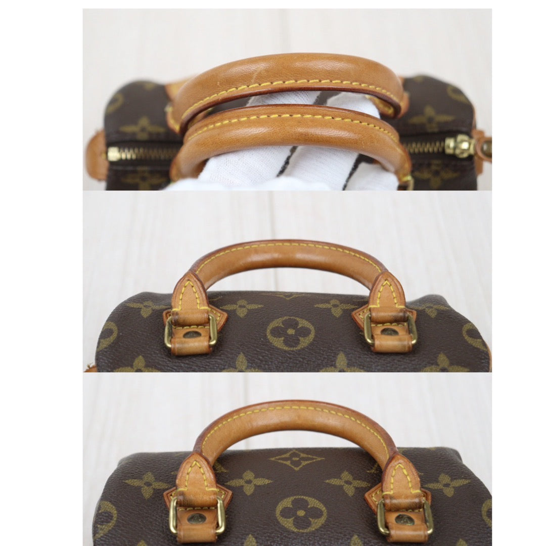 Rank AB ｜ LV Monogram Mini Speedy Handbag ｜24040415