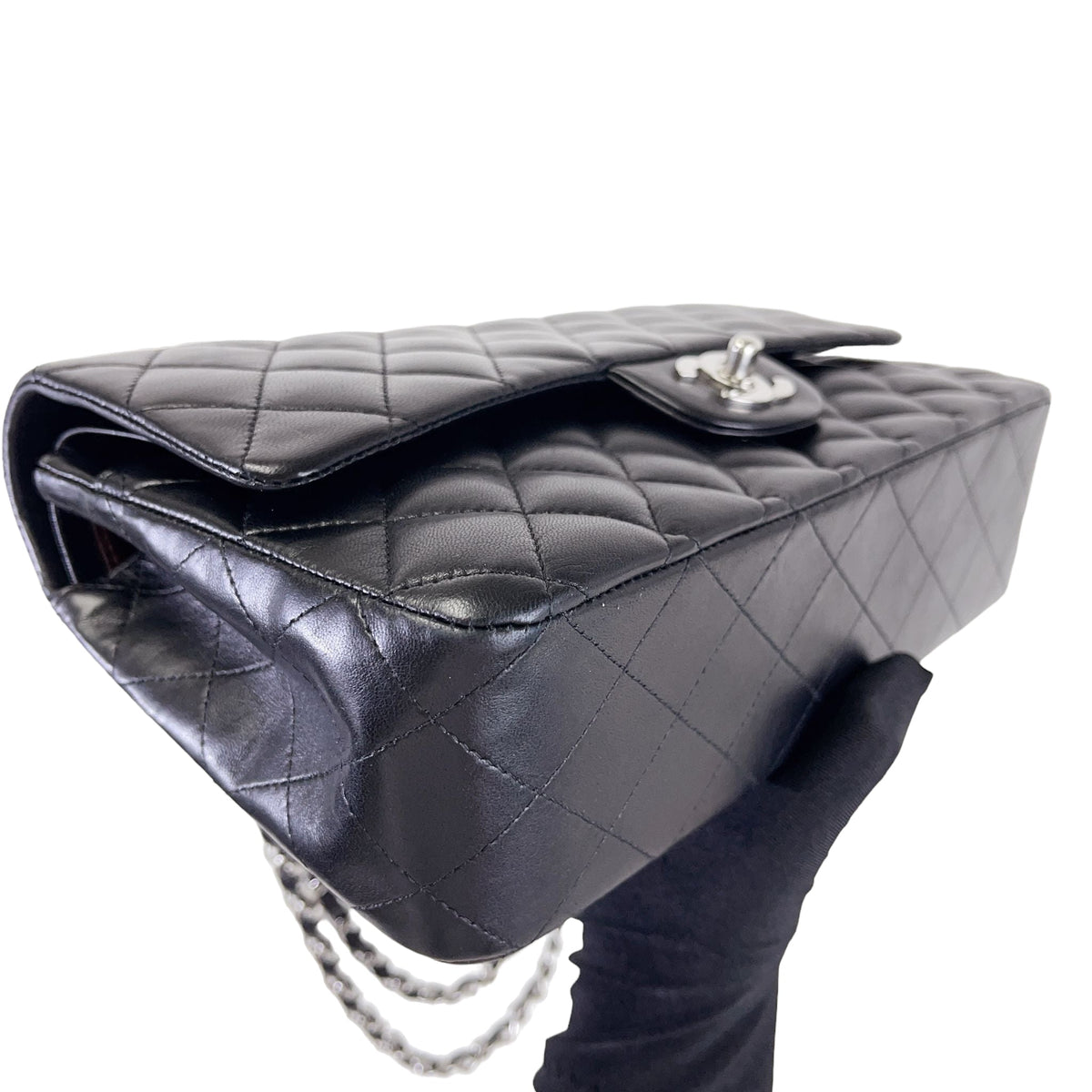 Classic Flap Medium Lambskin Black SHW