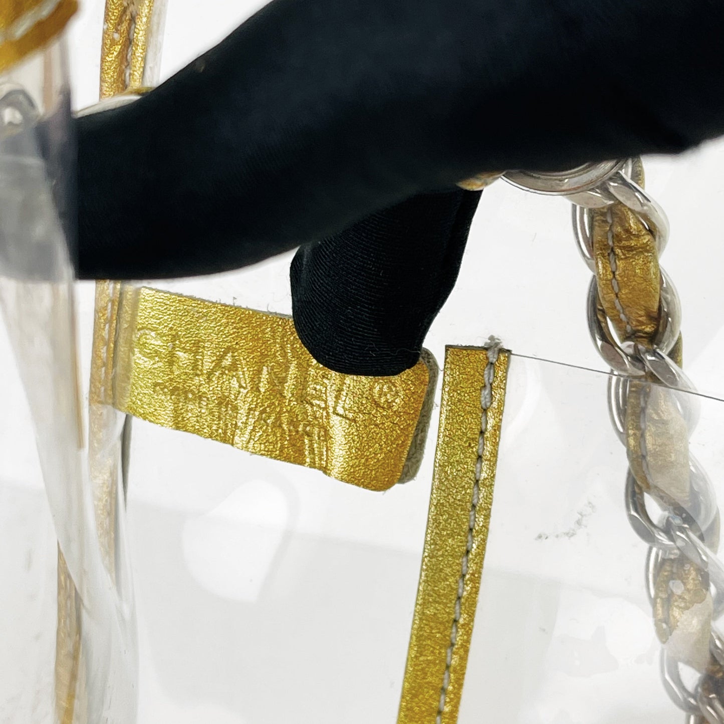 PVC Shopper Tote Clear SHW