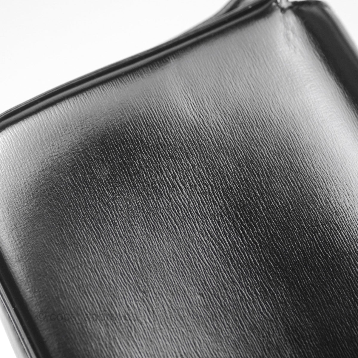 Celine Triomphe Shoulder Bag Black Calfskin