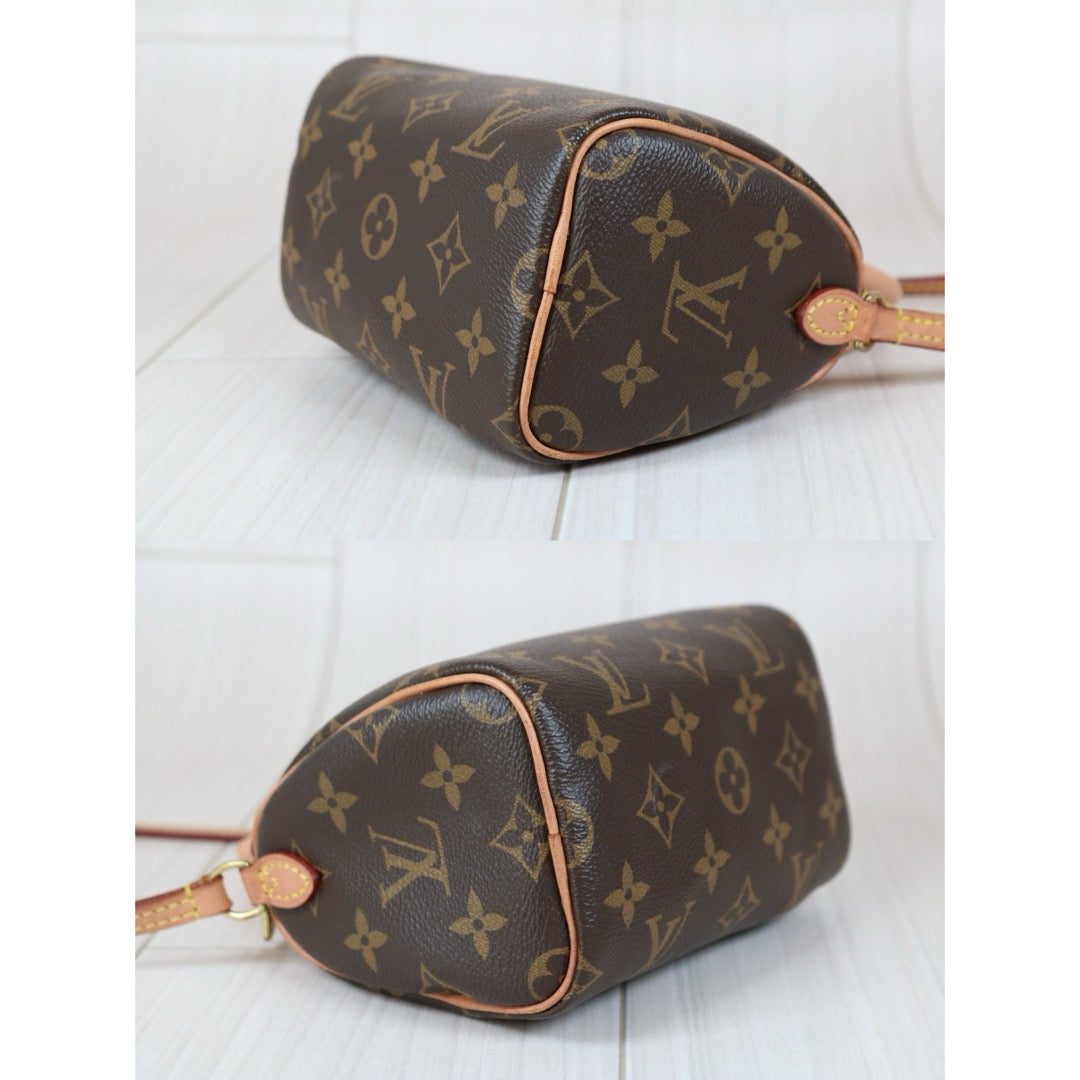 Very Good ( Rank A)｜LV Monogram Nano Speedy  Shoulder Bag｜S24091501