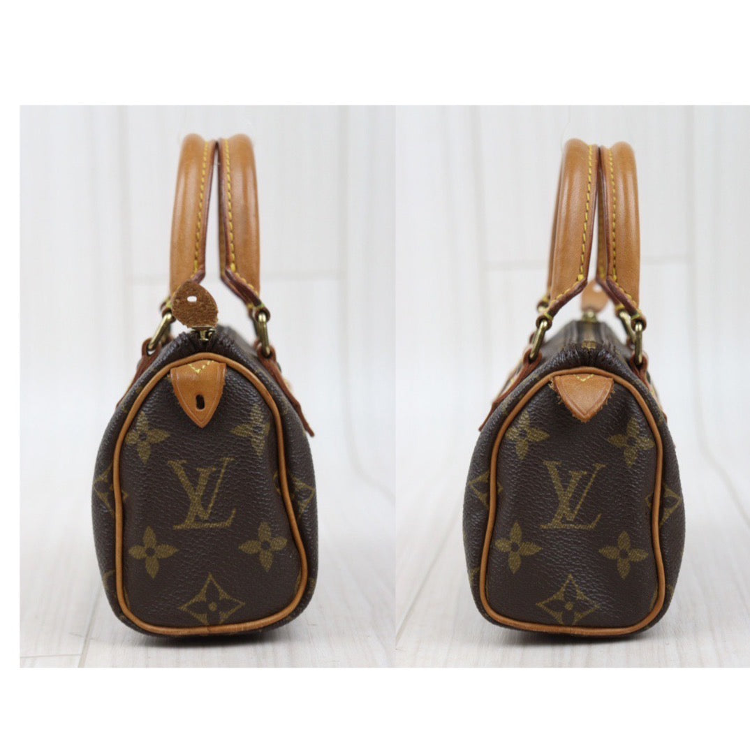 Rank AB ｜ LV Monogram Mini Speedy Handbag ｜24040415