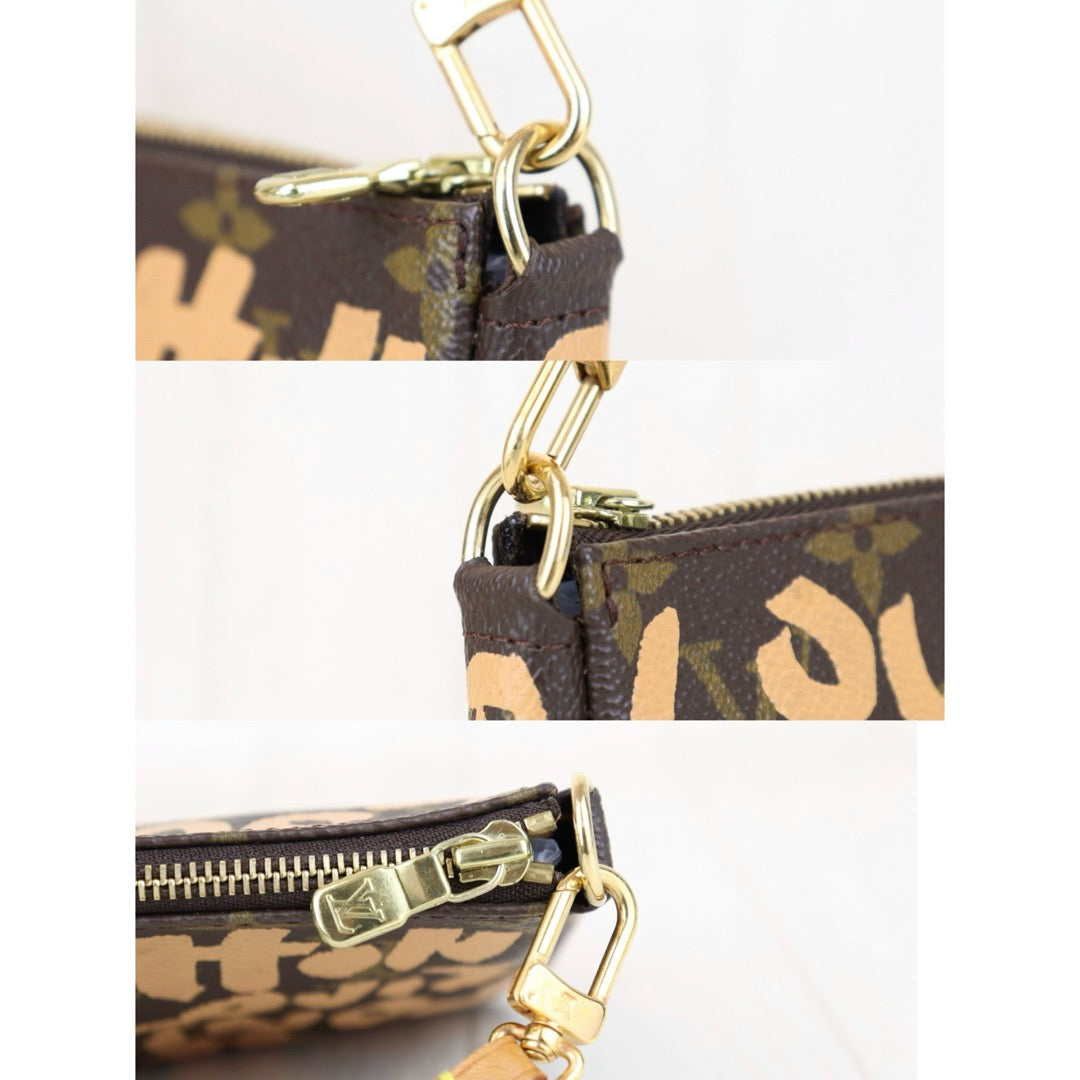 Very Good ( Rank A)｜ LV Spring Summer Collection Monogram Graffiti Pochette Accessoires ｜H24093005