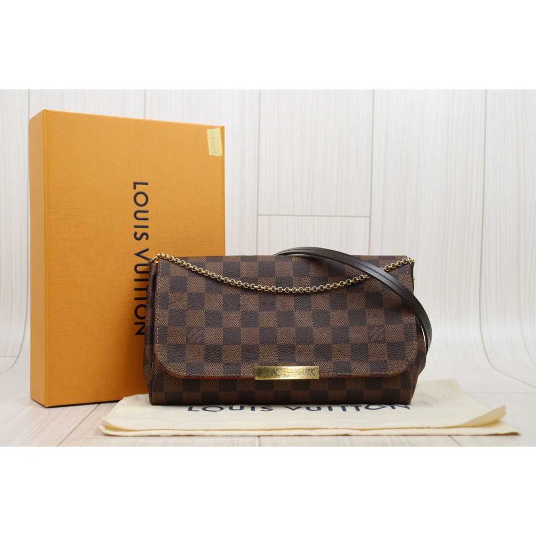 Very Good ( Rank A) ｜ LV Damier Favorite MM Shoulder Bag｜S25051109