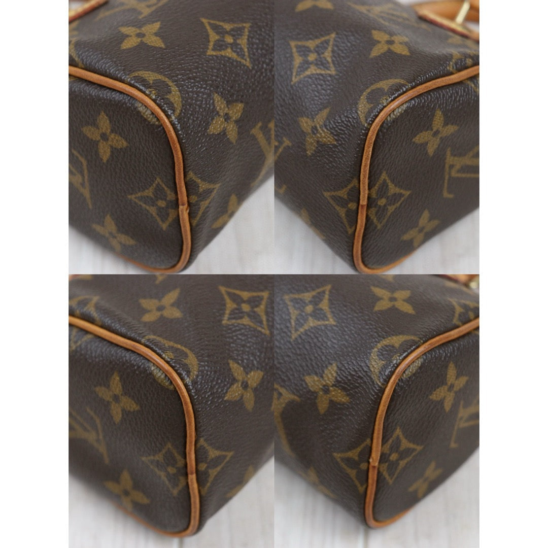 Good ( Rank AB)｜ LV Monogram Mini Speedy Handbag With Shoulderstrap｜25042111