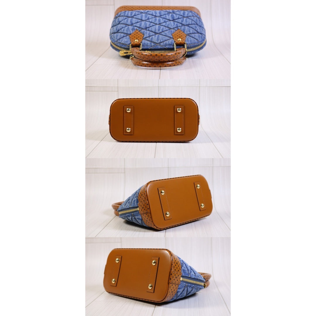 Rank SA ｜ LV Denim Alma BB Handbag With Shoulder Bag ｜S24040404