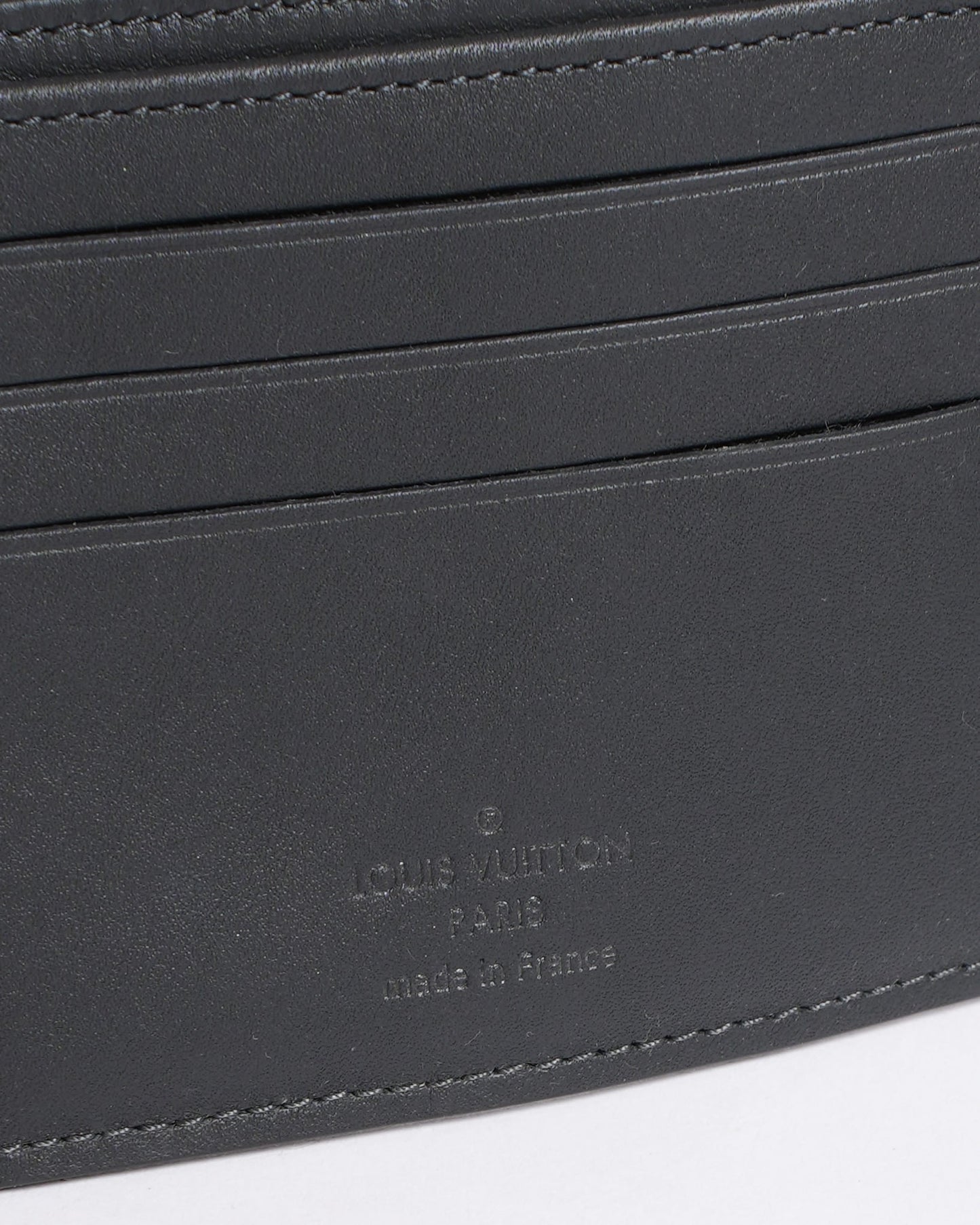 New Louis Vuitton Men's Wallet In Black & Blue