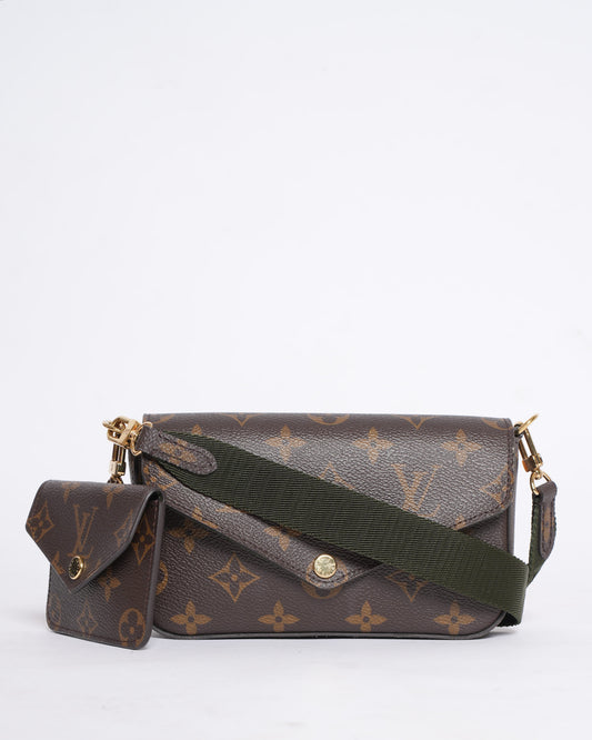 Louis Vuitton Monogram Félicie Strap & Go Crossbody Bag